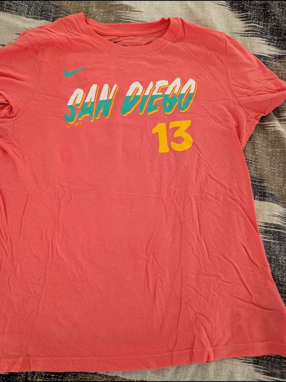 Nike 'San Diego 13' Coral Graphic Tee